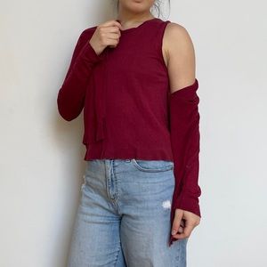 Banana Republic tank + cardigan